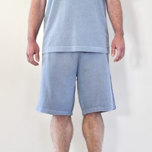 Carhartt Wip Nelson Sweat Short Gentle Blue Garment Dyed