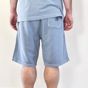 Carhartt Wip Nelson Sweat Short Gentle Blue Garment Dyed