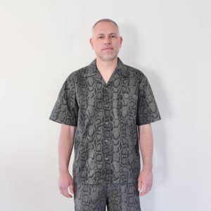 Carhartt Wip Snake Camo Shirt Camo Leaf