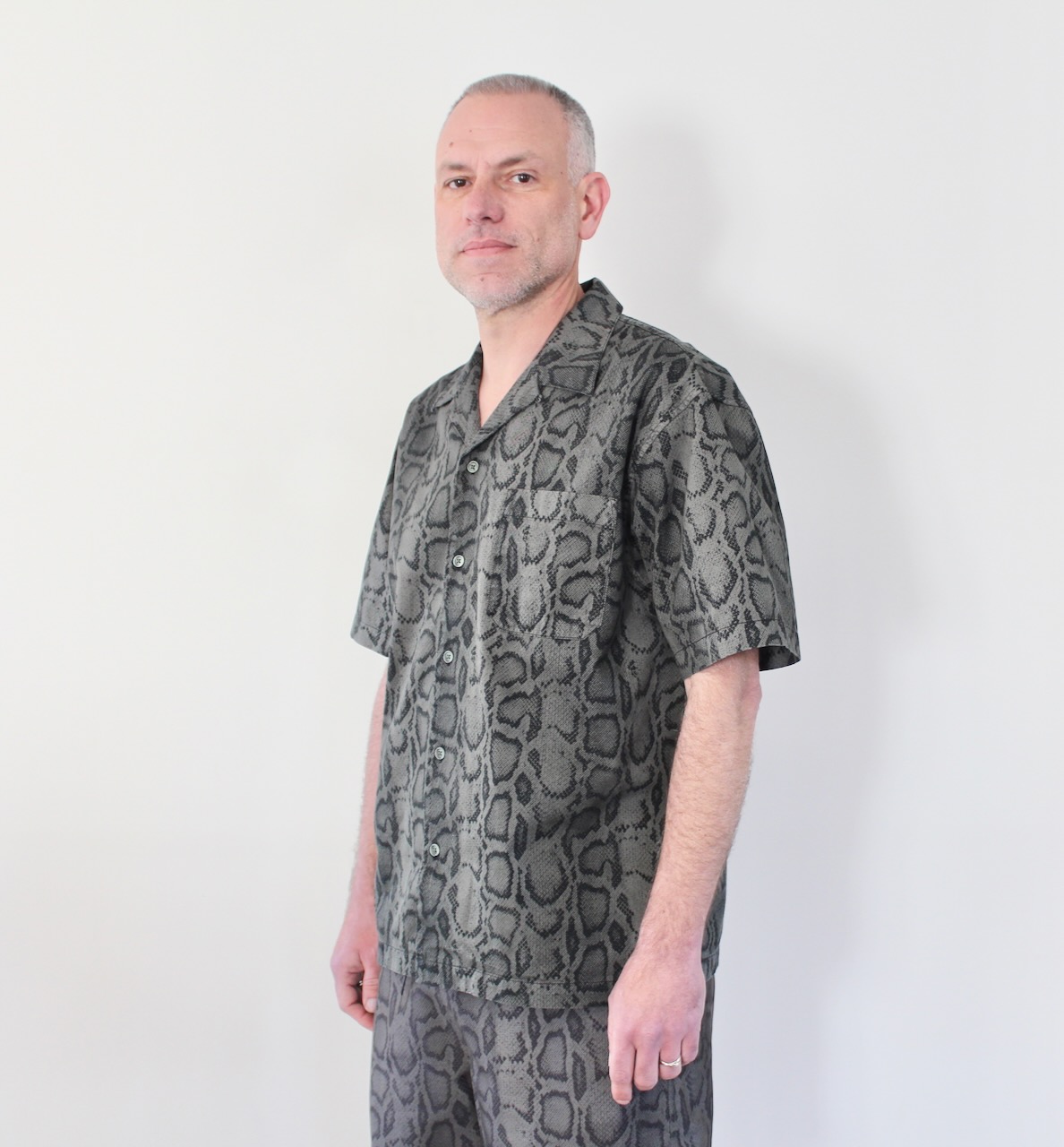 Carhartt Wip Snake Camo Shirt Camo Leaf