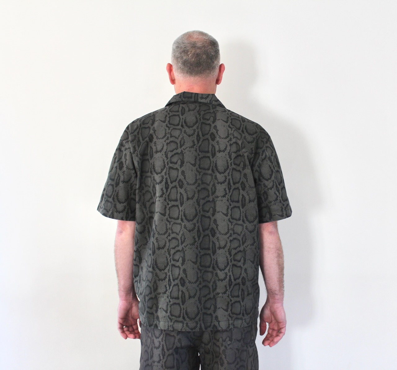 Carhartt Wip Snake Camo Shirt Camo Leaf