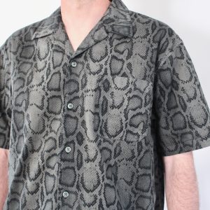 Carhartt Wip Snake Camo Shirt Camo Leaf