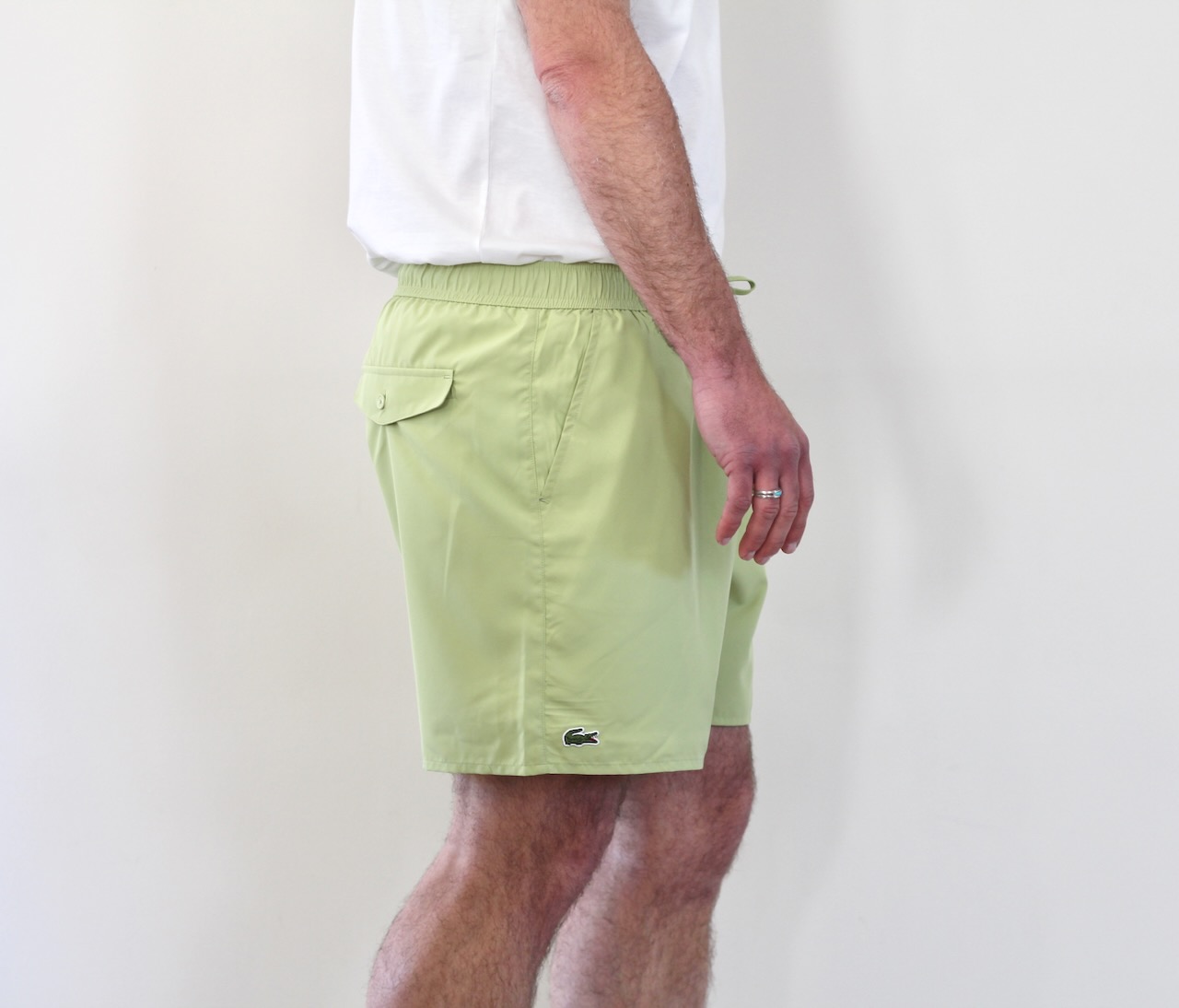 Lacoste Short de Bain Vert Pistache