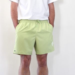 Lacoste Short de Bain Vert Pistache