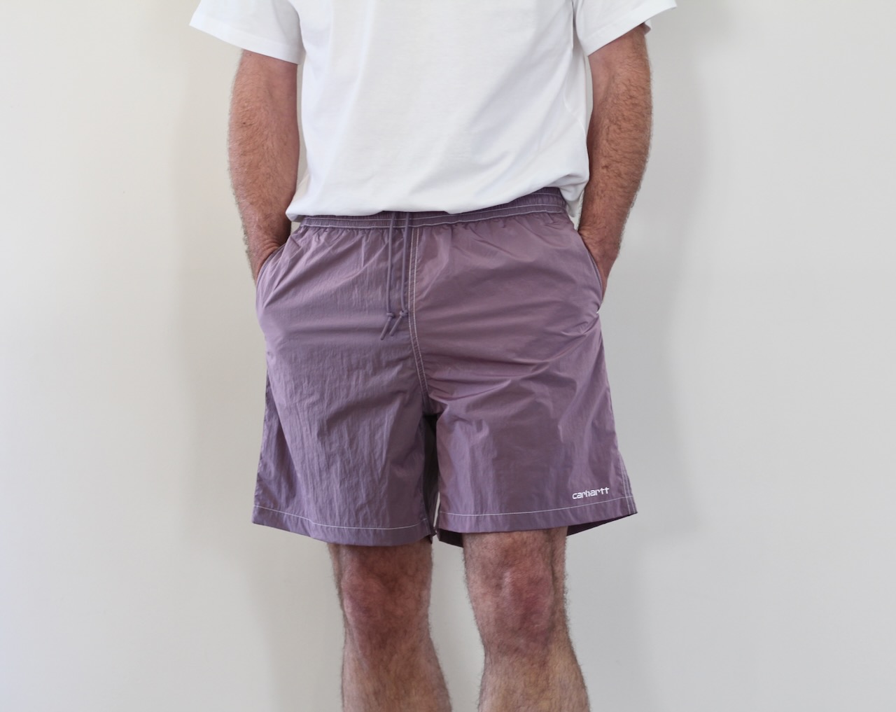 Carhartt Camby Swim Trunk gentle Purple White