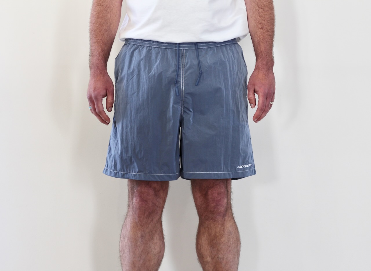 Carhartt Camby Swim Trunks Gentle Blue White