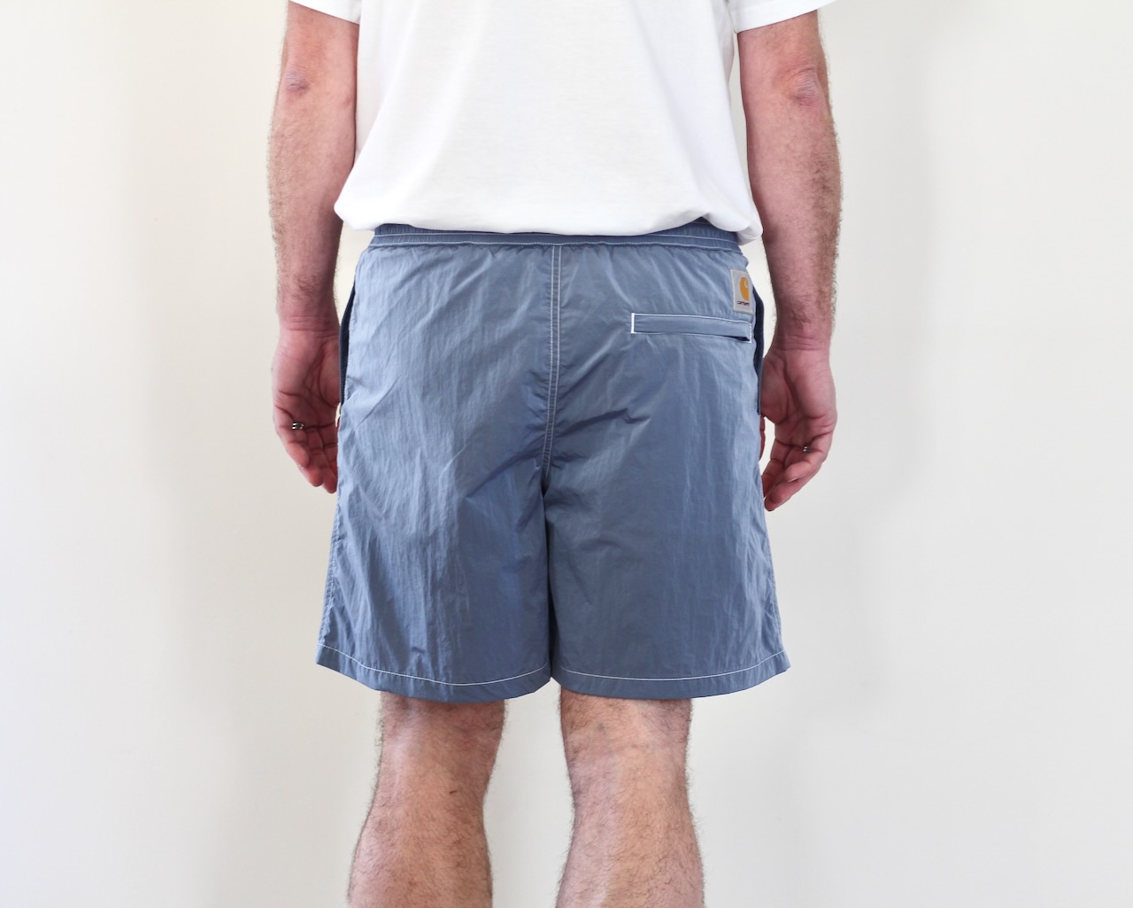 Carhartt Camby Swim Trunks Gentle Blue White