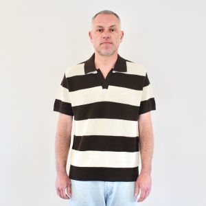 Lacoste Polo Ajouré Chocolat Vanille