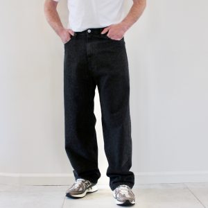 Carhartt Wip Landon Pant Snake Camo Black Heavy stonewashed