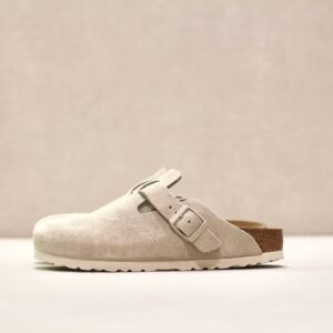 Birkenstock Boston LEVE Oyster
