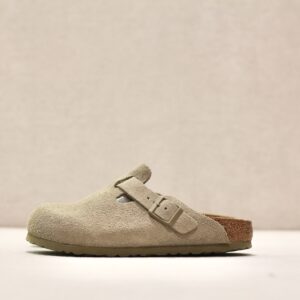 Birkenstock Boston LEVE Faded Khaki