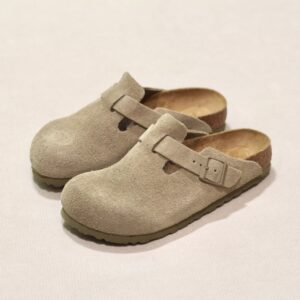 Birkenstock Boston LEVE Faded Khaki