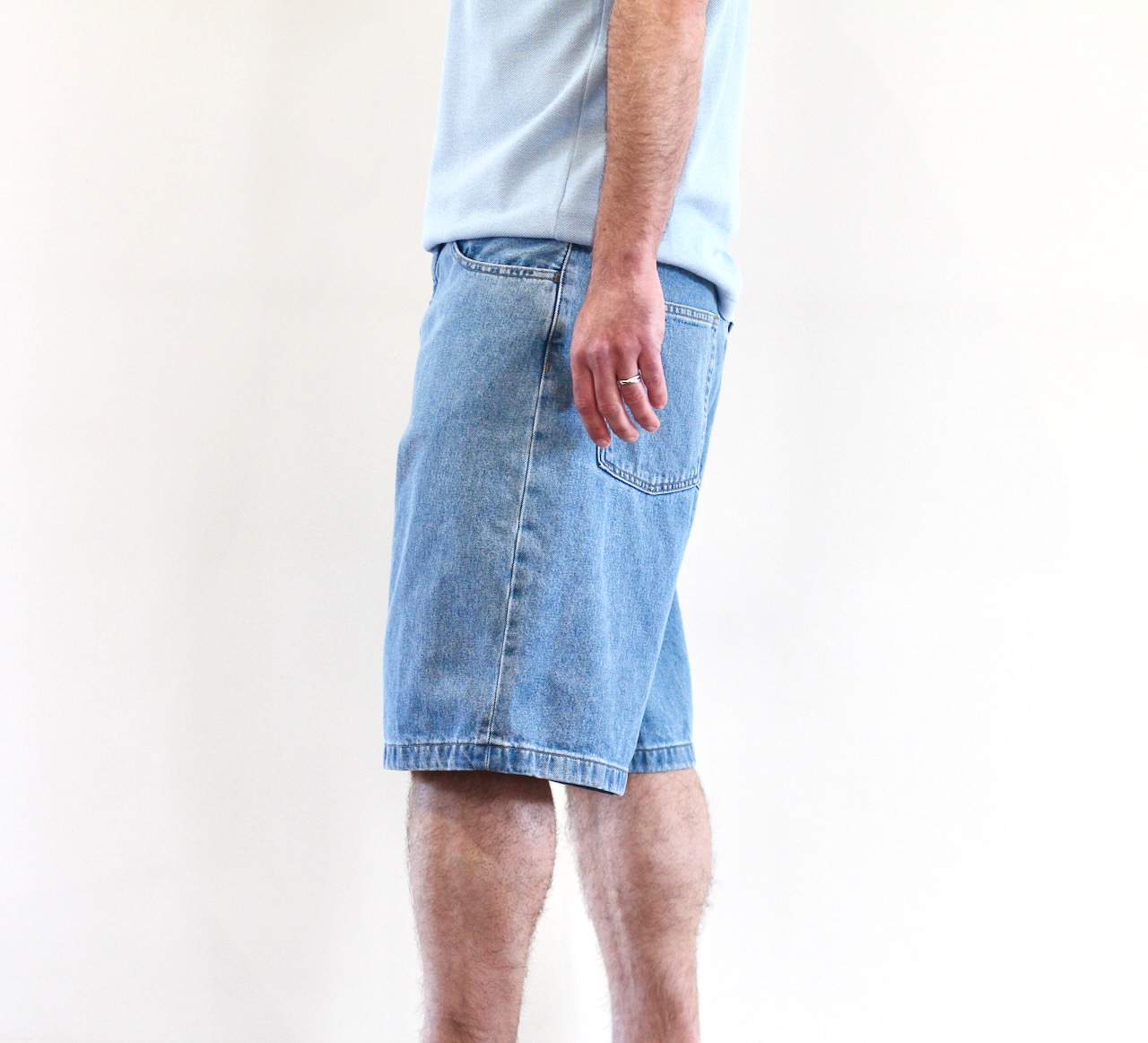 Brandon Short Blue Stone Bleached