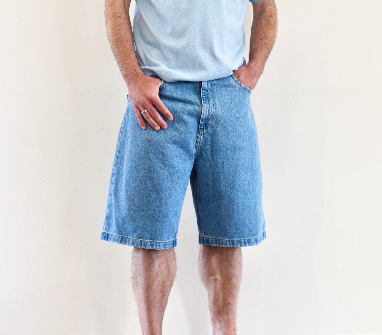 Brandon Short Blue Stone Bleached