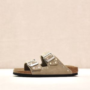 Arizona Rivet LEVE Taupe Silver