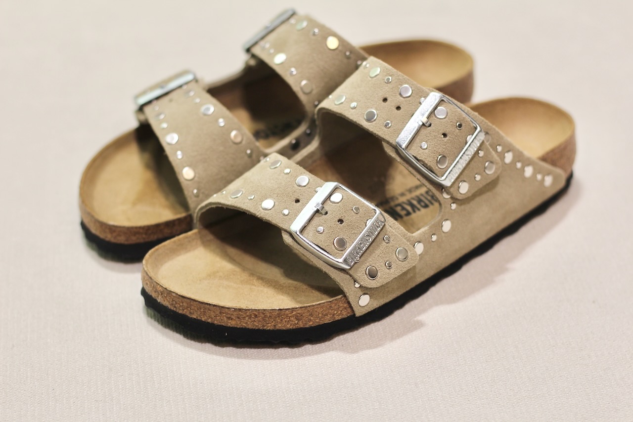 Arizona Rivet LEVE Taupe Silver