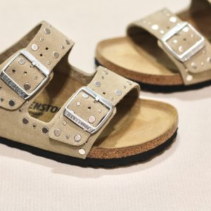 Arizona Rivet LEVE Taupe Silver