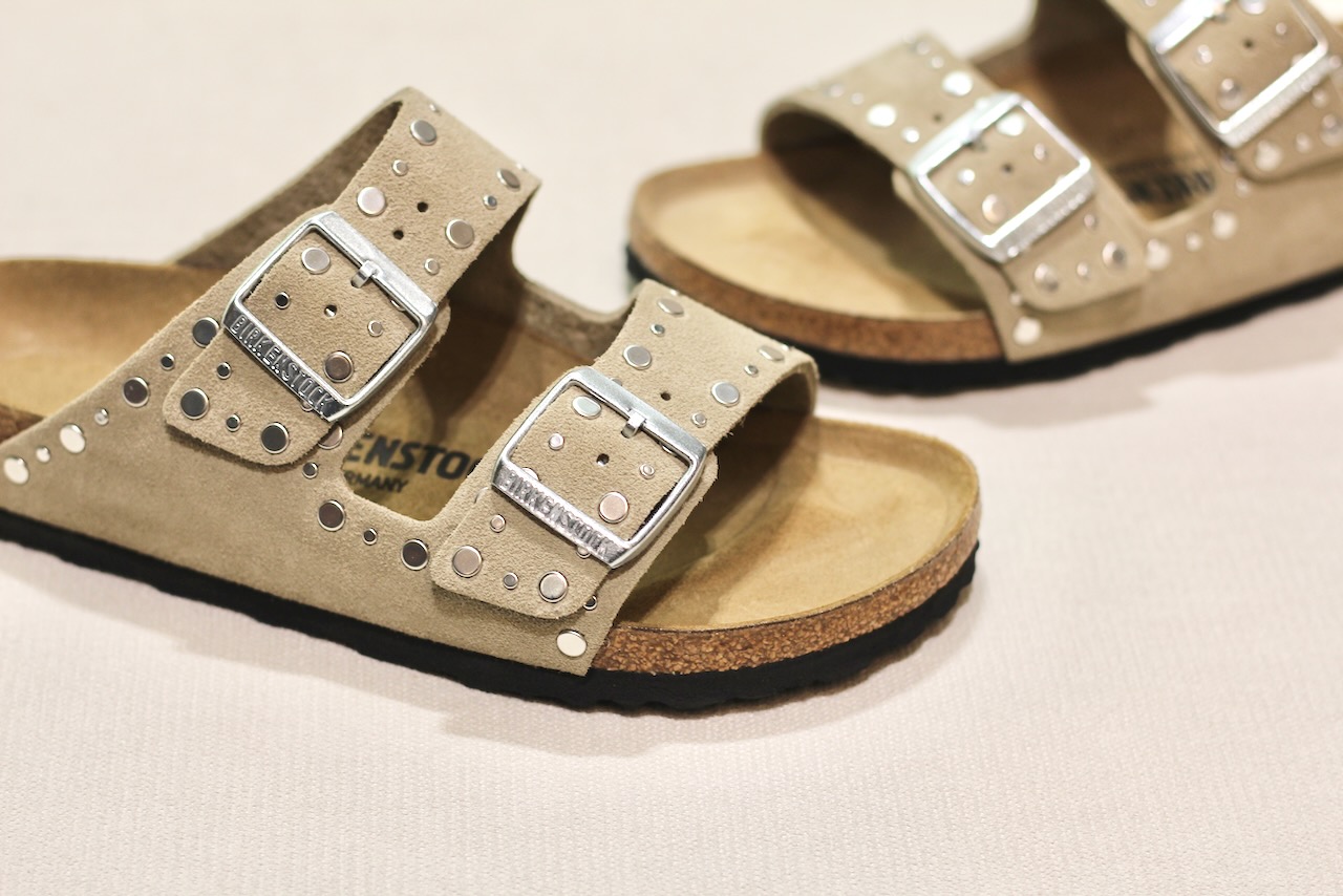 Arizona Rivet LEVE Taupe Silver