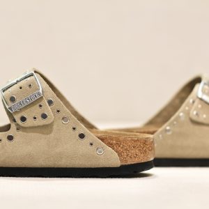 Arizona Rivet LEVE Taupe Silver