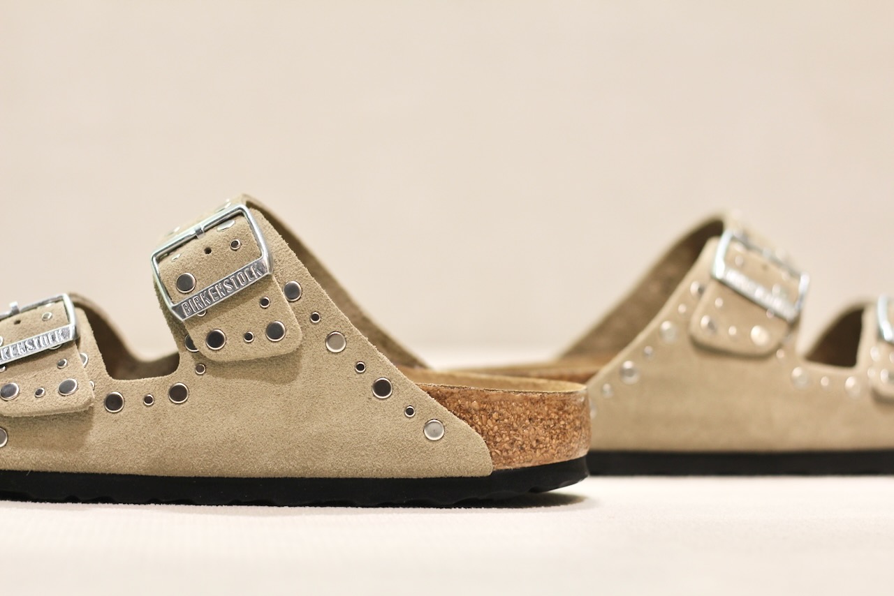 Arizona Rivet LEVE Taupe Silver