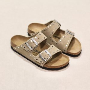 Arizona Rivet LEVE Taupe Silver