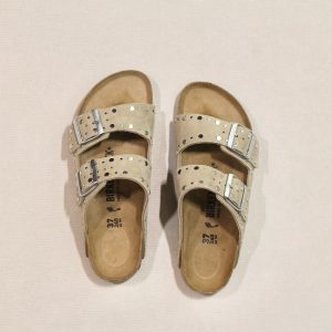 Arizona Rivet LEVE Taupe Silver