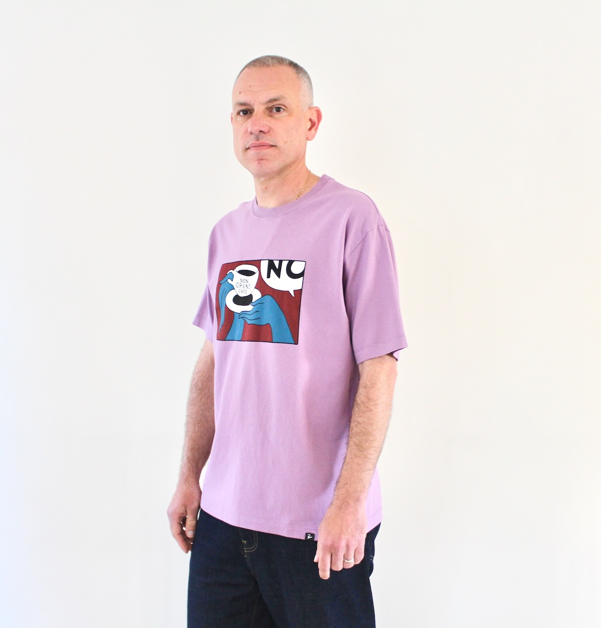 Not You T-shirt Purple