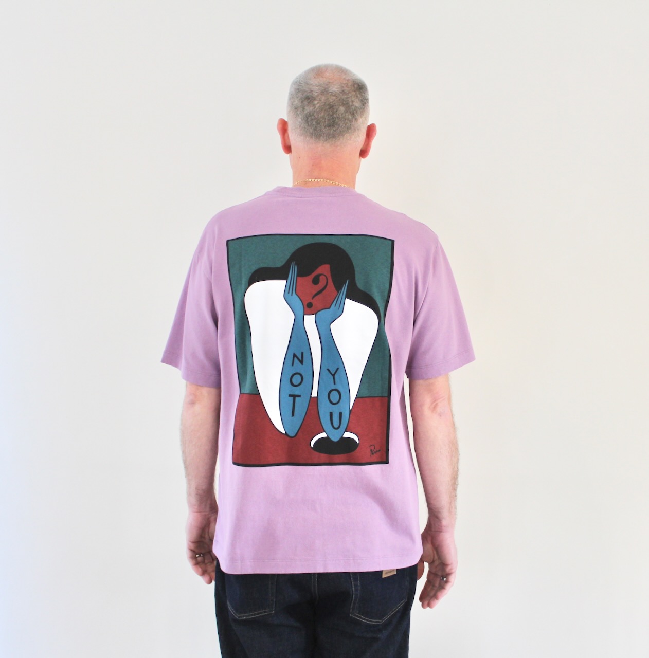 Not You T-shirt Purple