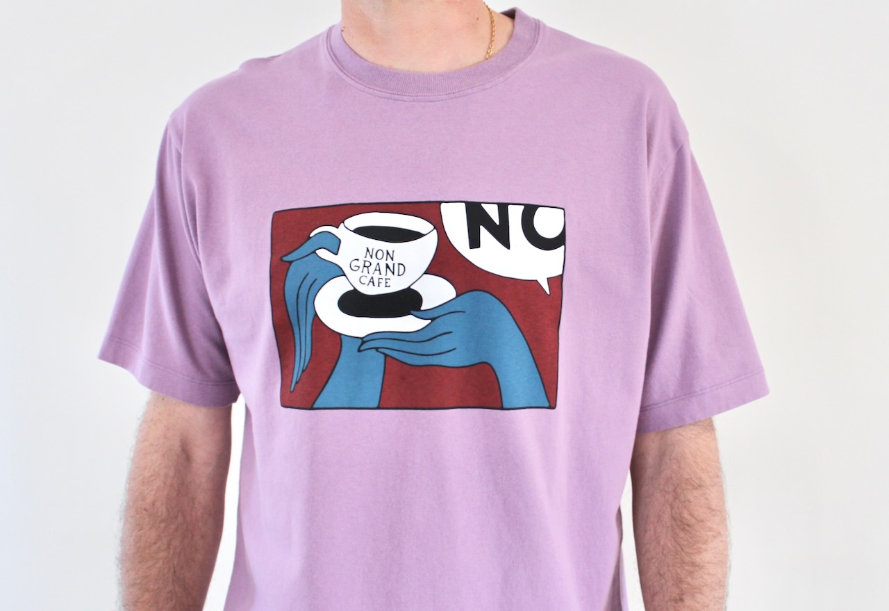 Not You T-shirt Purple