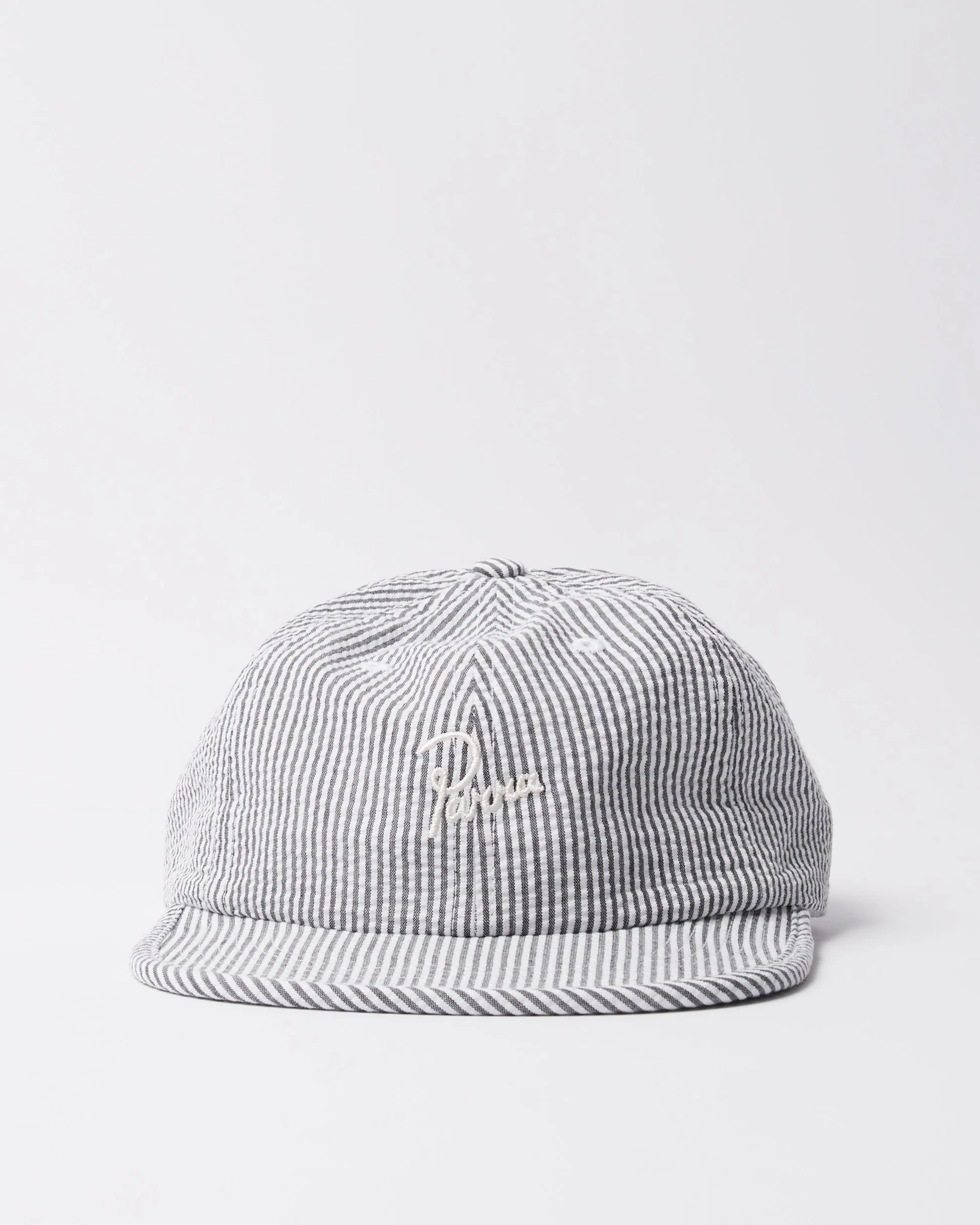 Signature 6 Panel Hat Black