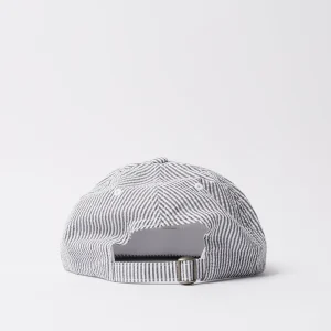 Signature 6 Panel Hat Black