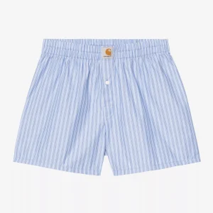 Cotton Boxer Keene Stripe Curacao