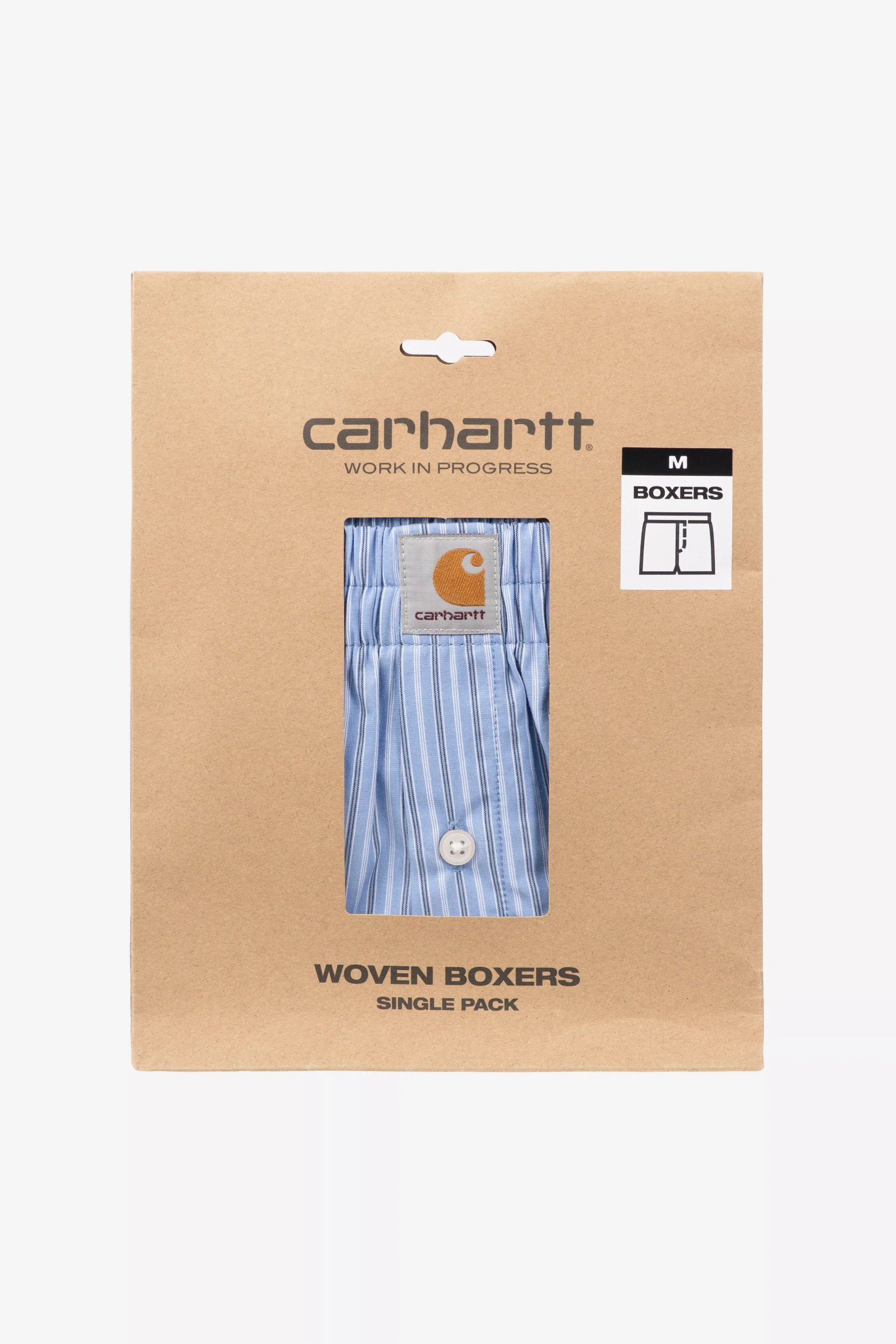 Cotton Boxer Keene Stripe Curacao