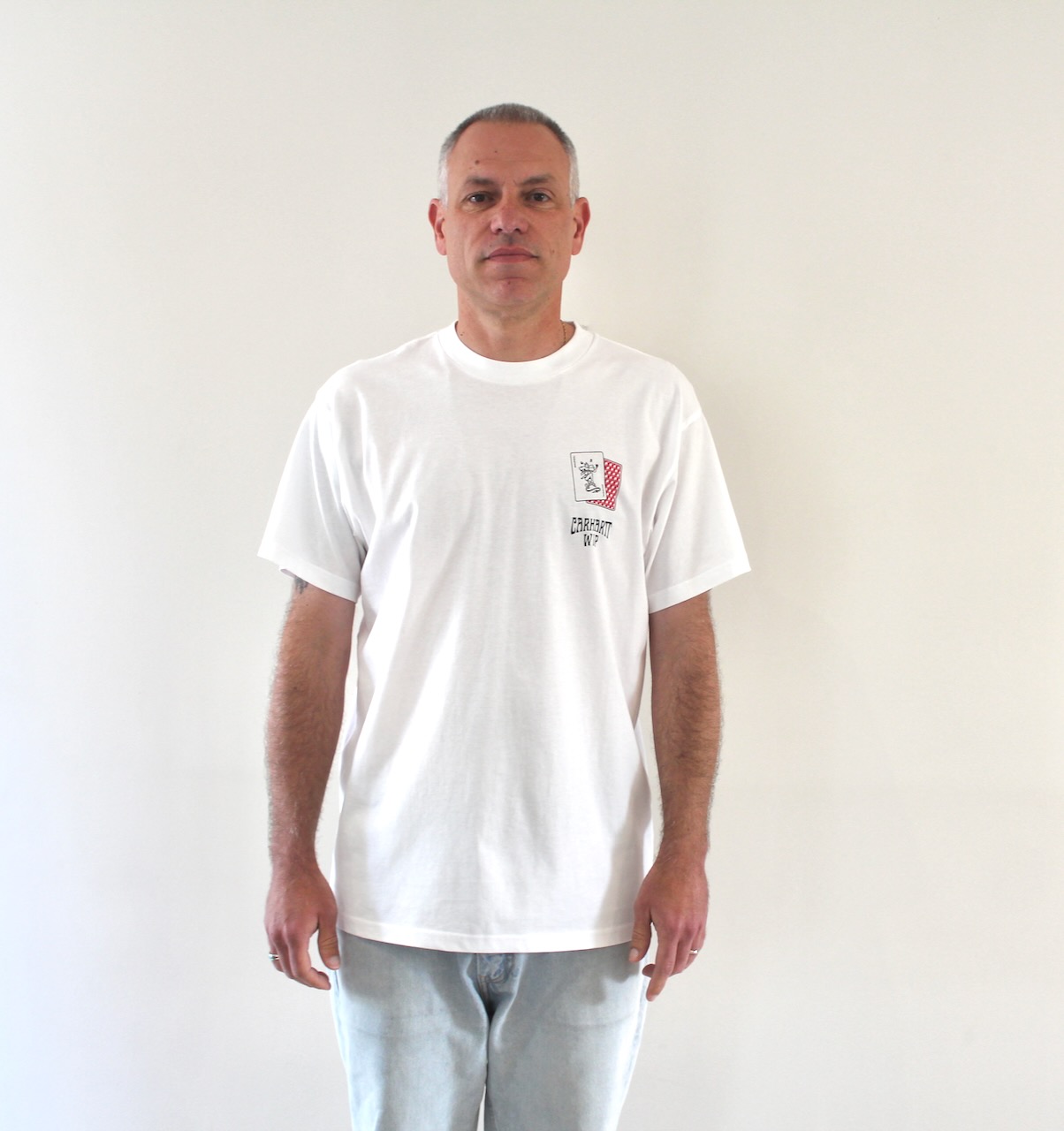 Playing Cards T-shirt White