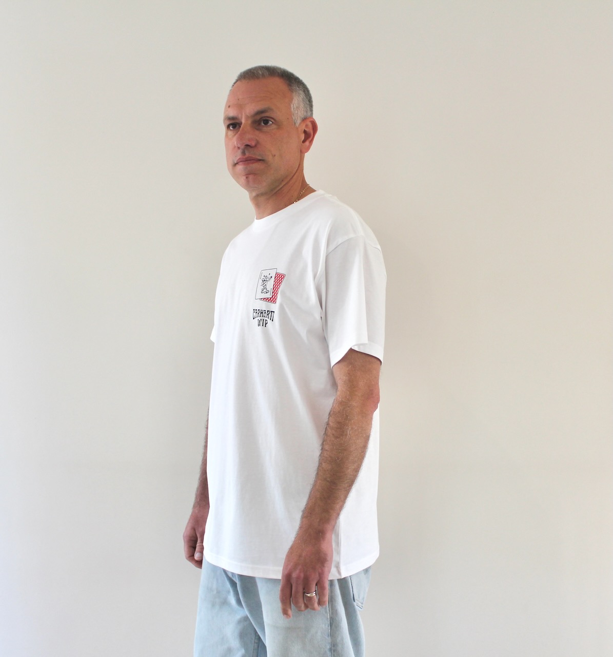 Playing Cards T-shirt White