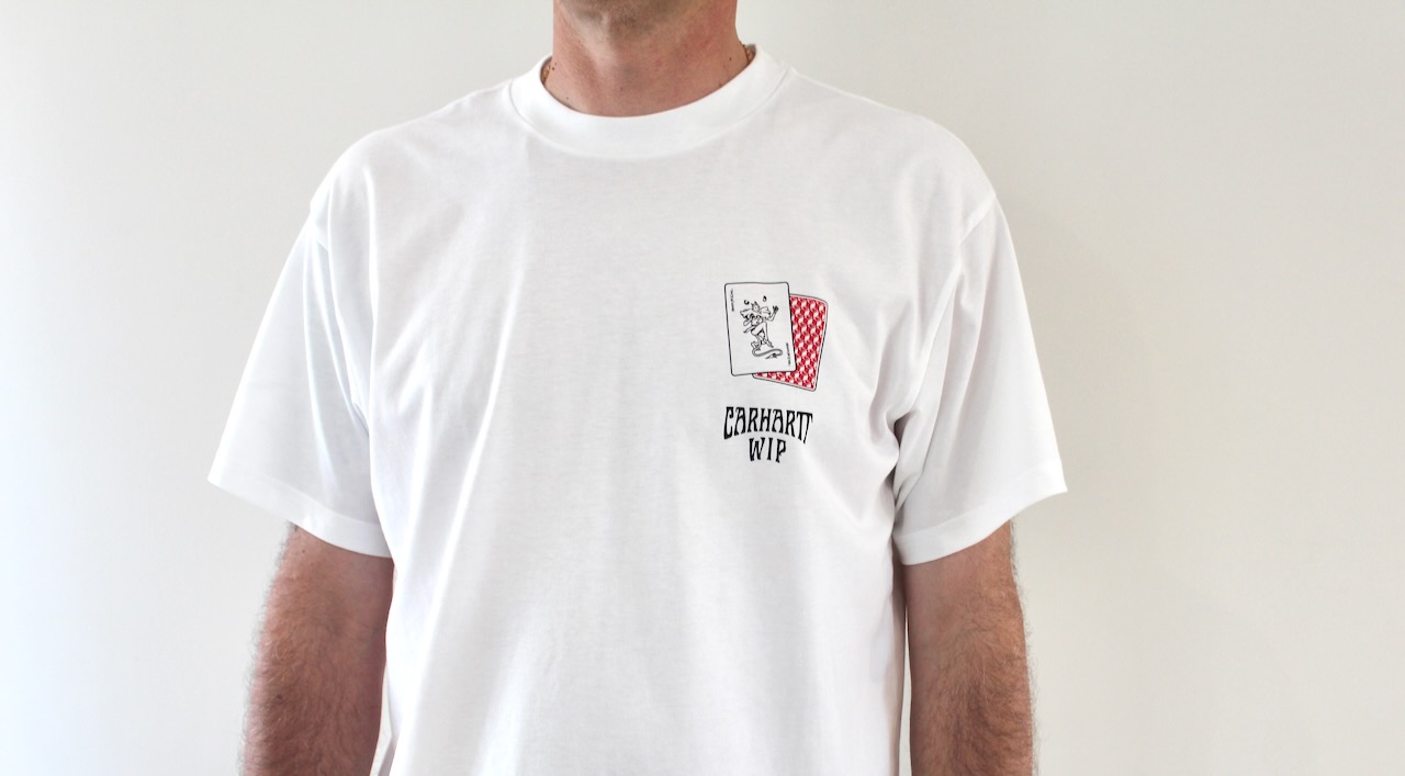 Playing Cards T-shirt White