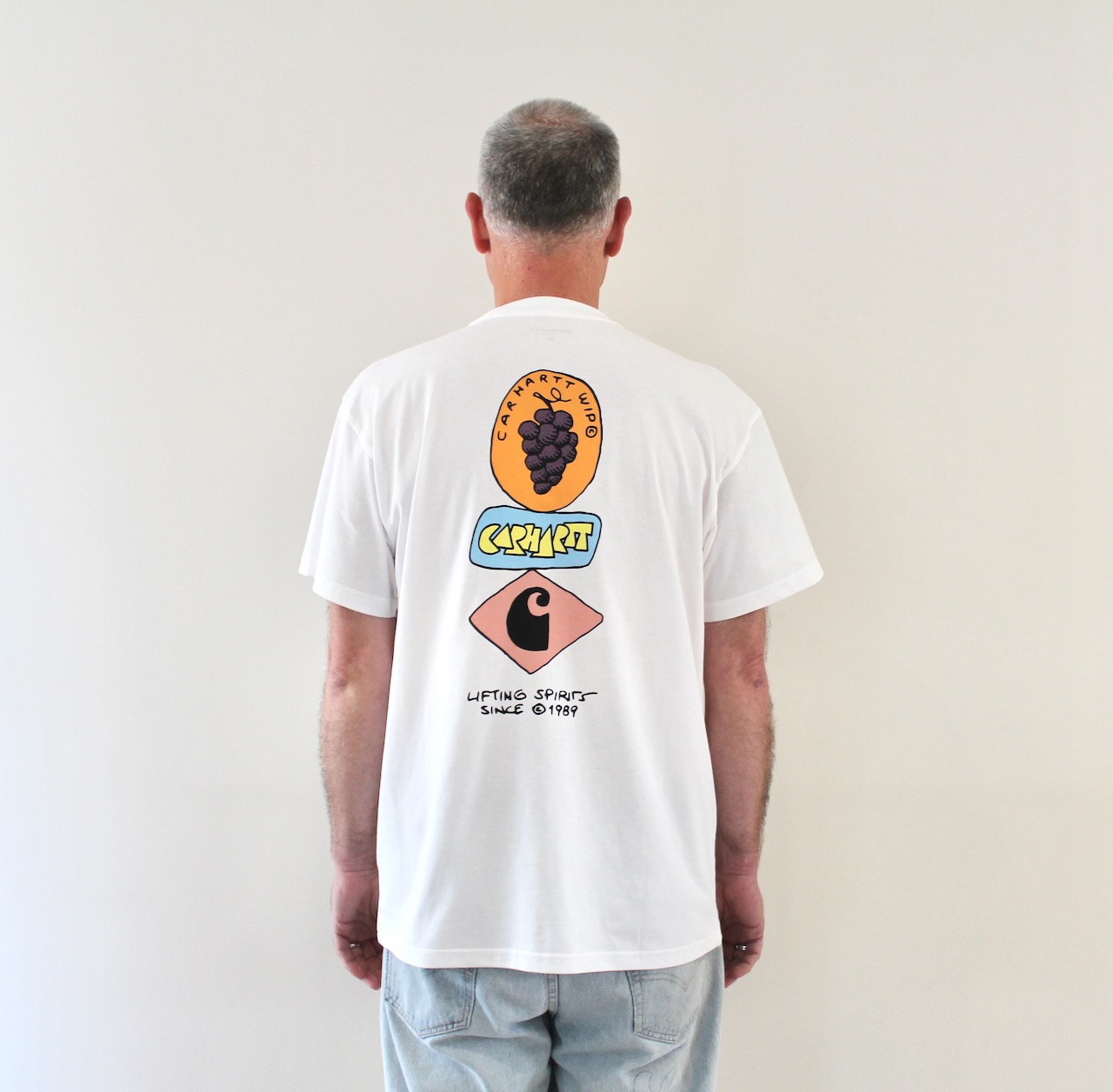 Stacked Grapes T-shirt White