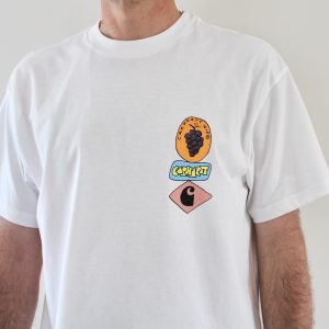 Stacked Grapes T-shirt White