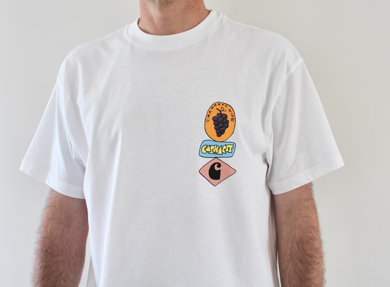 Stacked Grapes T-shirt White