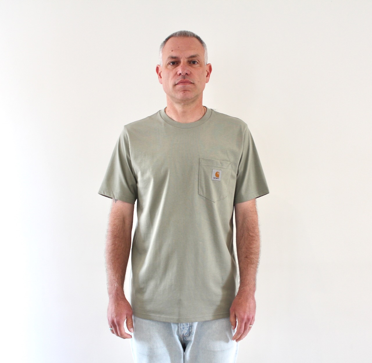 Pocket T-shirt Shady Green