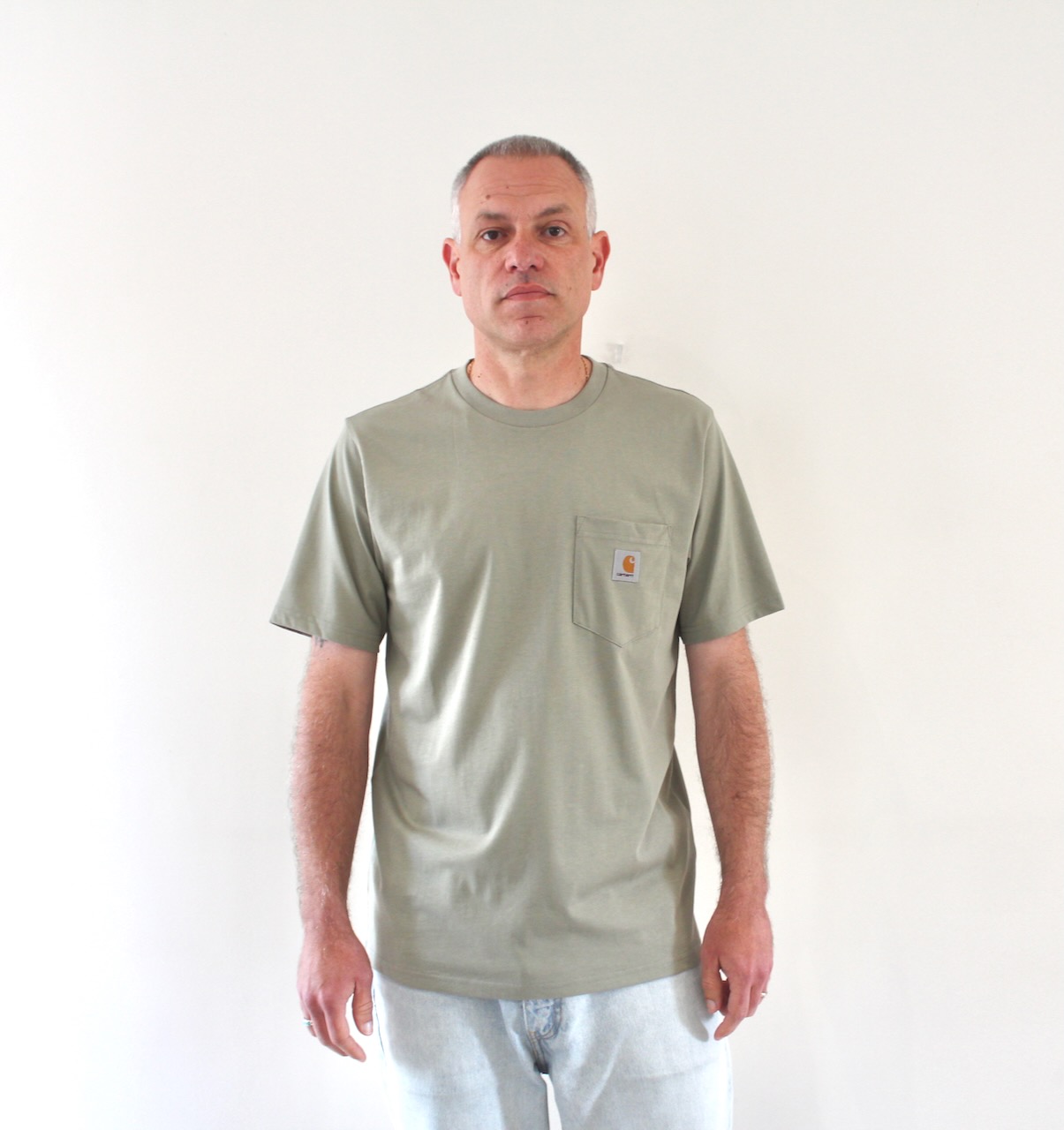 Pocket T-shirt Shady Green