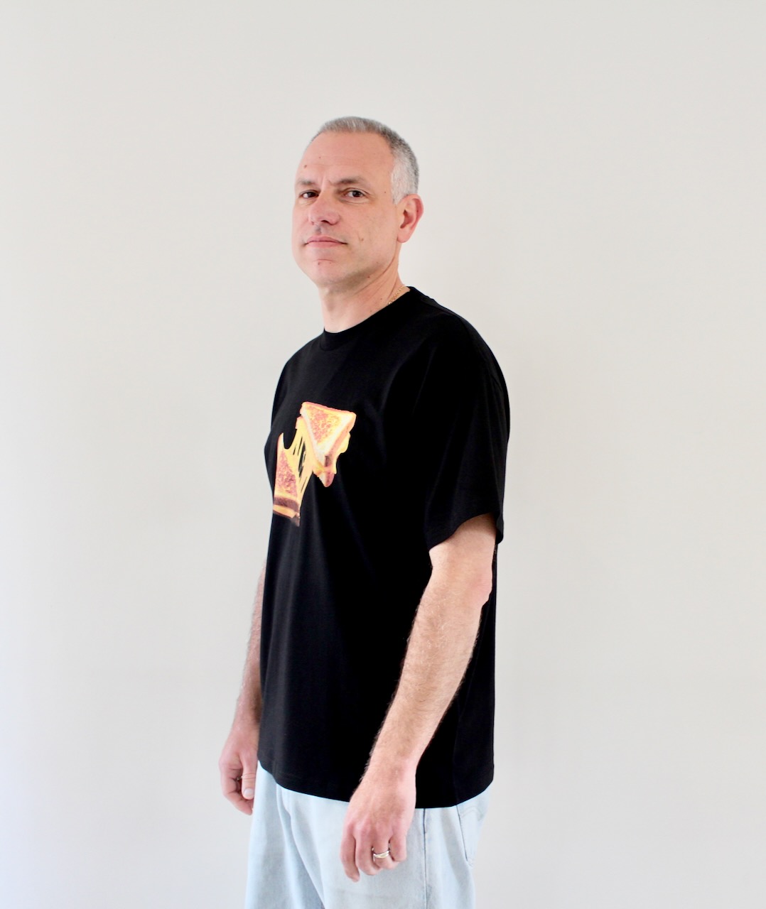 Cheese Toast T-shirt Black