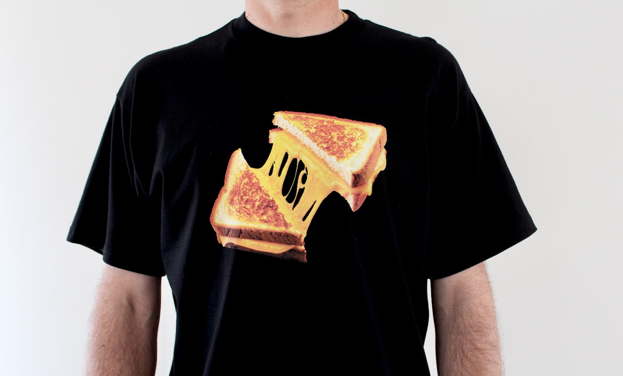 Cheese Toast T-shirt Black