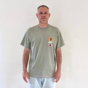 Stacked Grapes T-shirt Shady Green