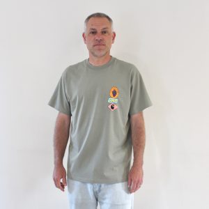 Stacked Grapes T-shirt Shady Green