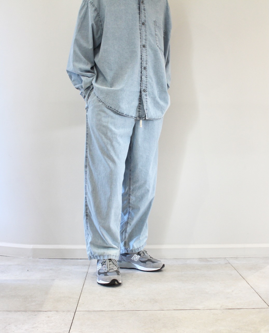 Paybou Jogging Pant Blue Snow
