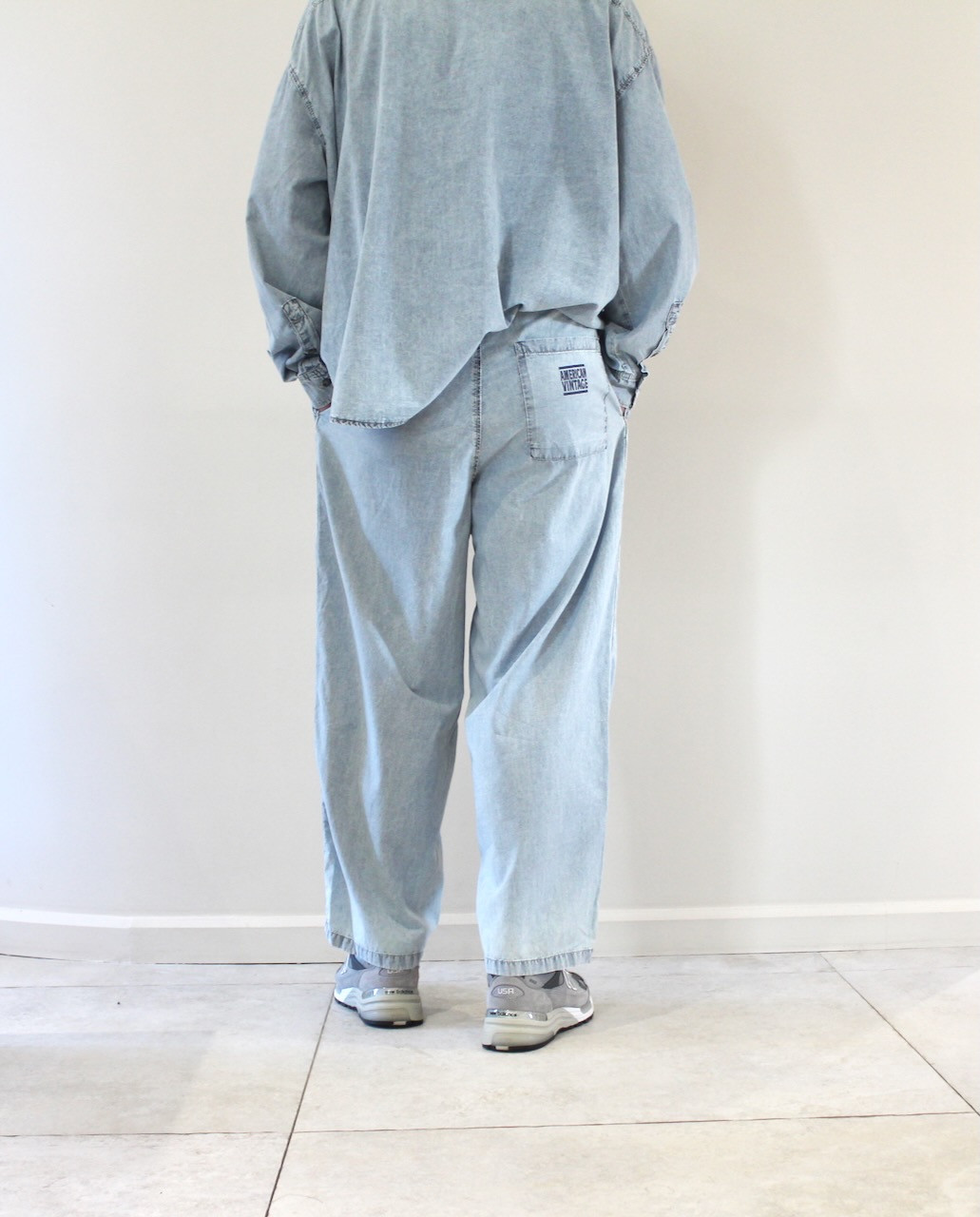 Paybou Jogging Pant Blue Snow