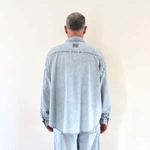 Paybou Chemise ML Blue Snow