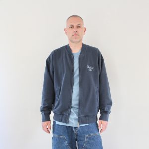Longhand Bomber Carbon White