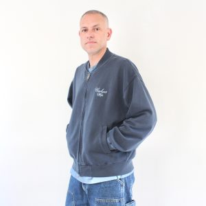 Longhand Bomber Carbon White